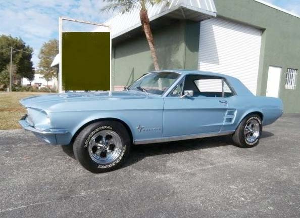 Ford Mustang coupé 289 (1967)